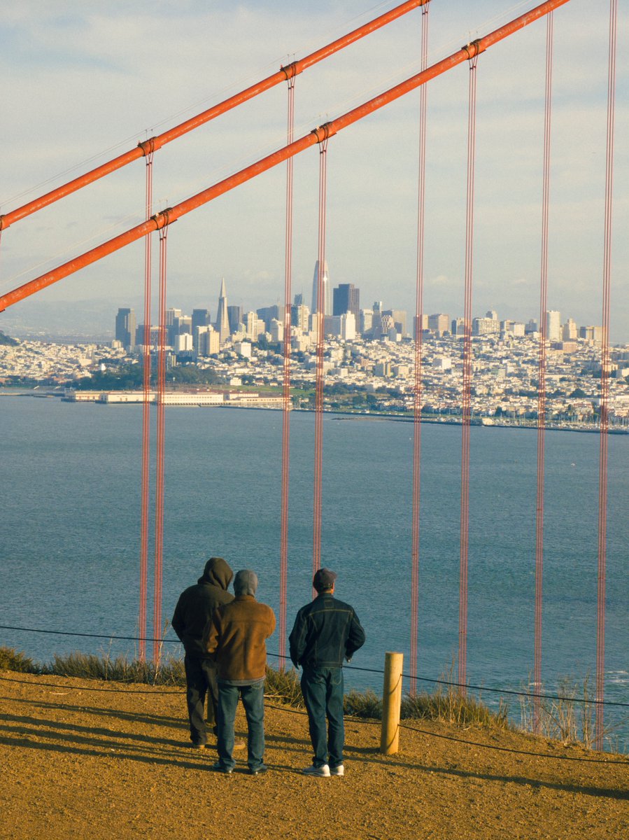 San Francisco, on phone