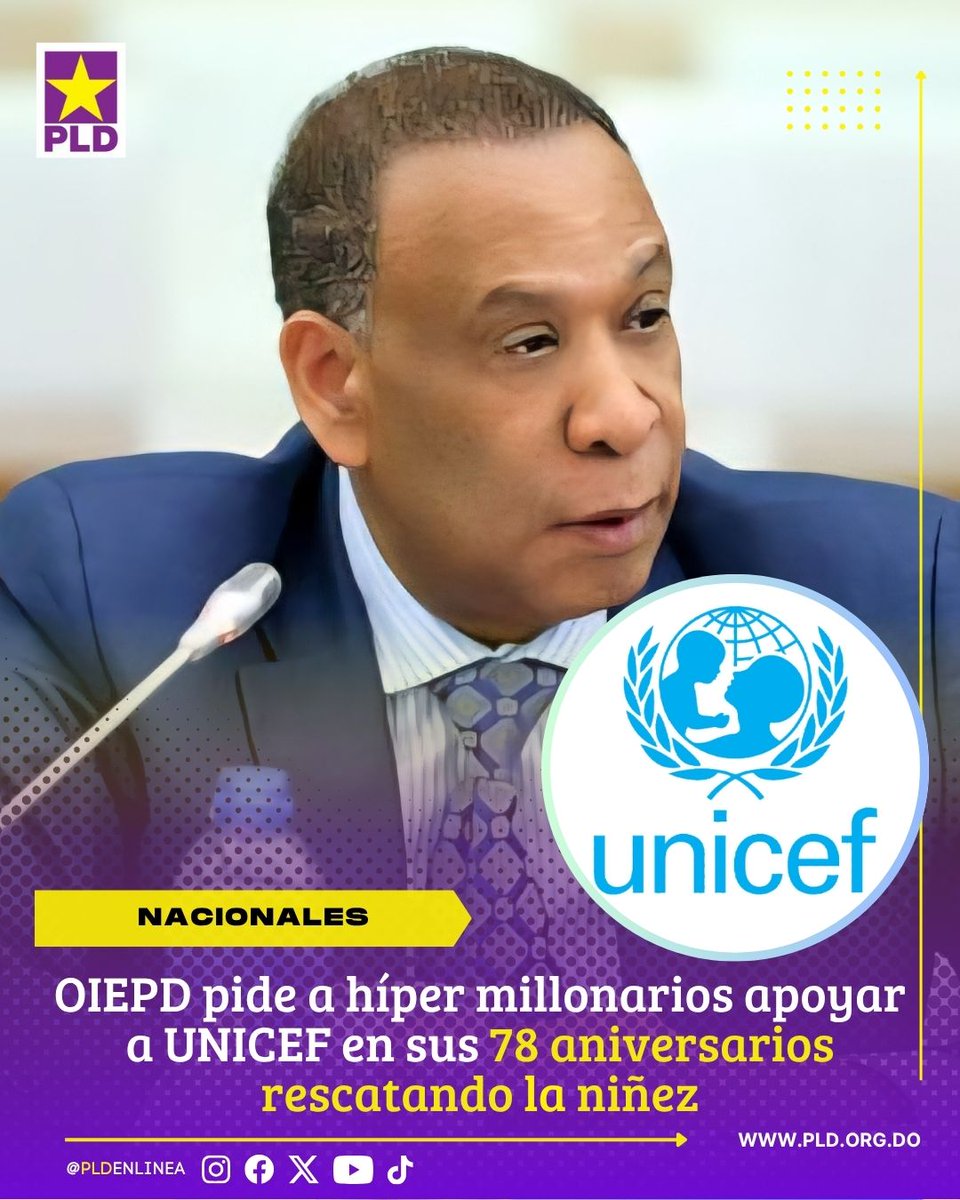#NacionalesPLD | El embajador José Manuel Castillo Betances presidente de la Organización Internacional Embajadores por la paz y el Desarrollo Democrático y ex representante de República Dominicana ante el Comité de Reforma del Consejo de Seguridad, pidió a los híper millonarios