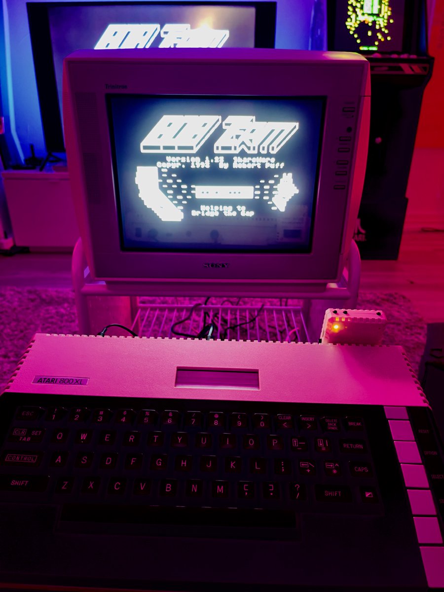 obsidianarcade's tweet image. I cannot believe I’m experiencing the BBS again in 2025. FujiNet is blowing my mind. IYKYK! 😁 #retrocomputing