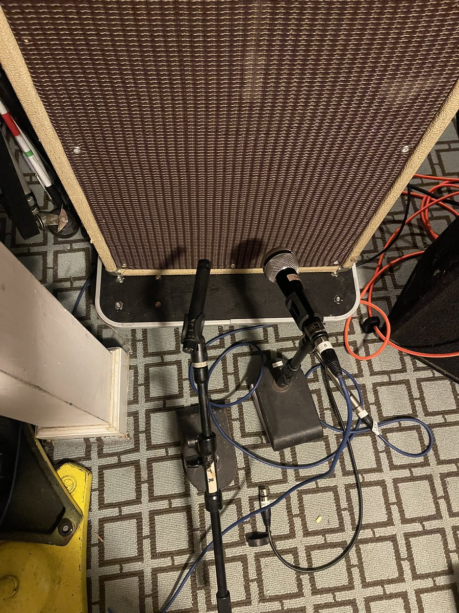 wheatus's tweet photo. capturing NAM pedals from amps in the wheatus tone lab w @ericmirandashow &amp; @KelticJohnson https://t.co/C1ZAFmXg0y