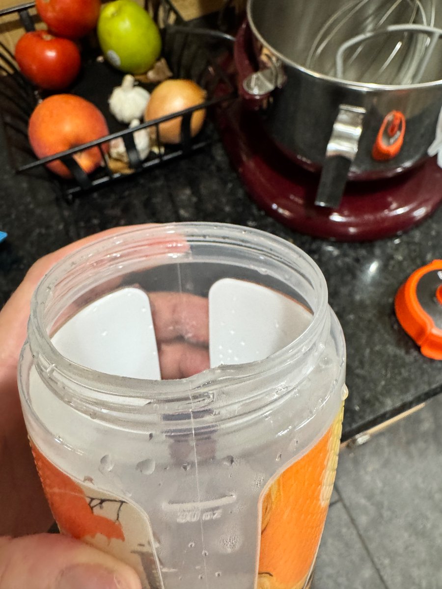 vortexofsin's tweet photo. You know, @Gatorade for how expensive these custom water bottles are; you’d think you’d make them a little more dishwasher safe…. https://t.co/1lvaNdsZyz