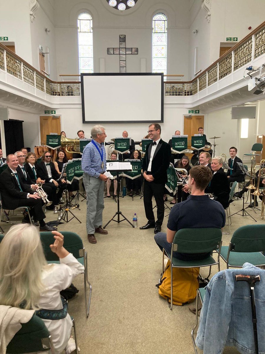 WandsworthMayor's tweet image. At the Putney Community Church for the Summer concert of the Putney and Wimbledon Brass Band. Varied programme which included: dancing, marching, lilting melodies, funeral and film music! Brilliant solos from all sections of the band.
Thank you for an enjoyable evening!