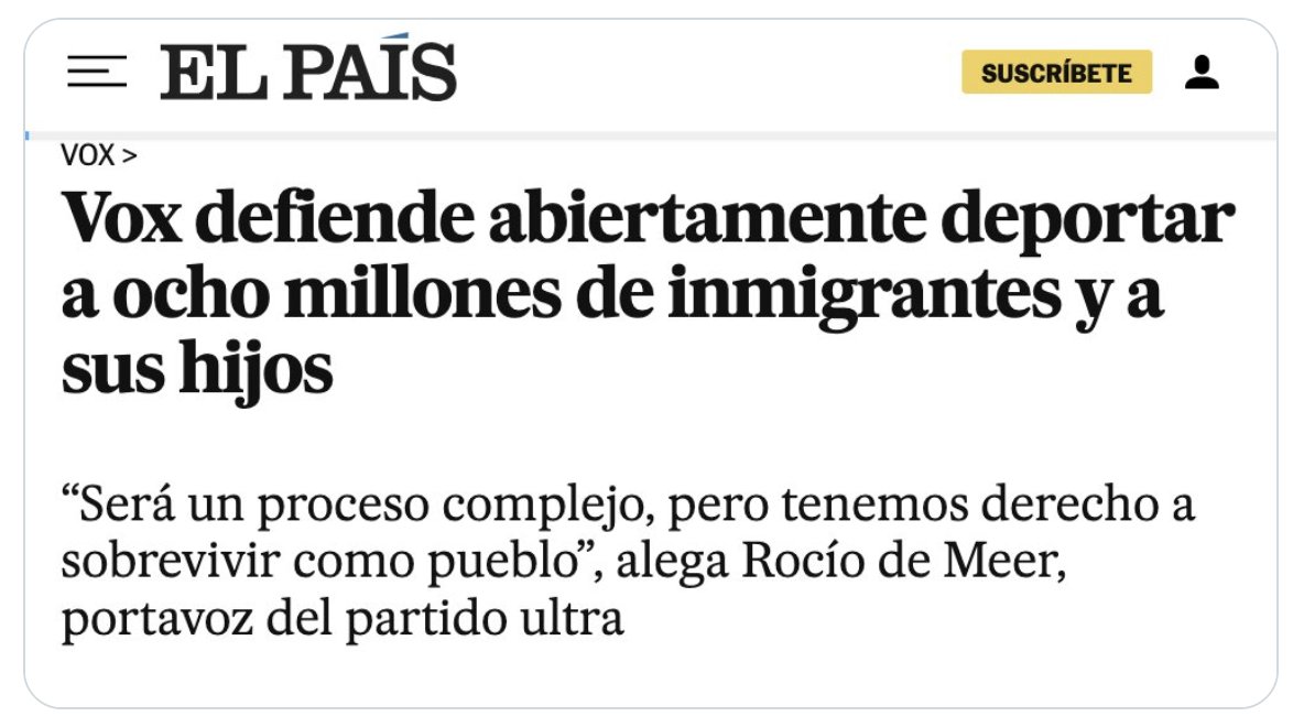 MONALI4T's tweet photo. 😱#ULTIMAHORA😱VOX en españa siguiendo la política de Donald Trump, plantea una expulsión masiva de migrantes. Ojalá a los VIP 🐀🐀🐀de Felipe Calderón, Enrique Peña Nieto y Carlos Salinas de Gortari los corran también🤮🤬 En la Condesa de la CDMX repudiamos a los #LadyRacista https://t.co/LxSN8QvGEp