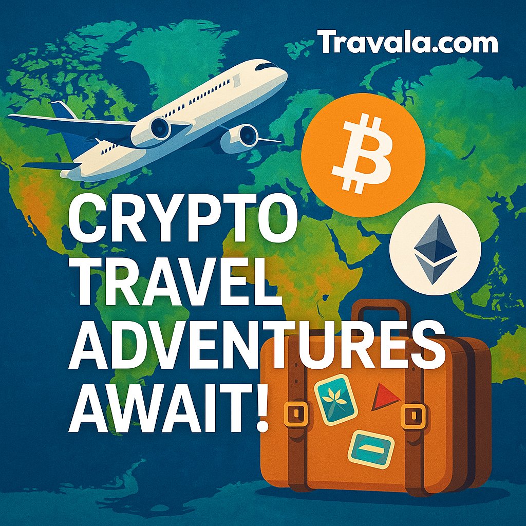 TravelTigerX's tweet photo. If you haven't tried traveling with crypto yet, check out @travalacom. Easy, secure, and packed with perks. Your crypto wallet can literally unlock the world! Where will you go next?

#CryptoTravel #Travala #TravelGoals https://t.co/O5bSUdV1jv
