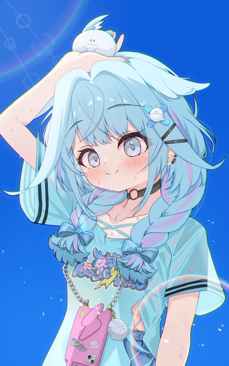 suika0923's tweet image. 暑いね☀️
#すくすく枢