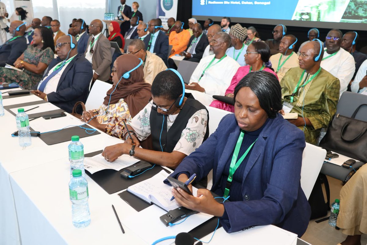 AWFbroadcast's tweet image. "Our goal is productive and effective #water resources management across...agriculture, energy production & human consumption," said @beth_dunford, @AfDB_Group VP for Agriculture, Human & Social Dev. during opening remarks at the Bank's Water-Energy-Food Nexus workshop in #Dakar.
