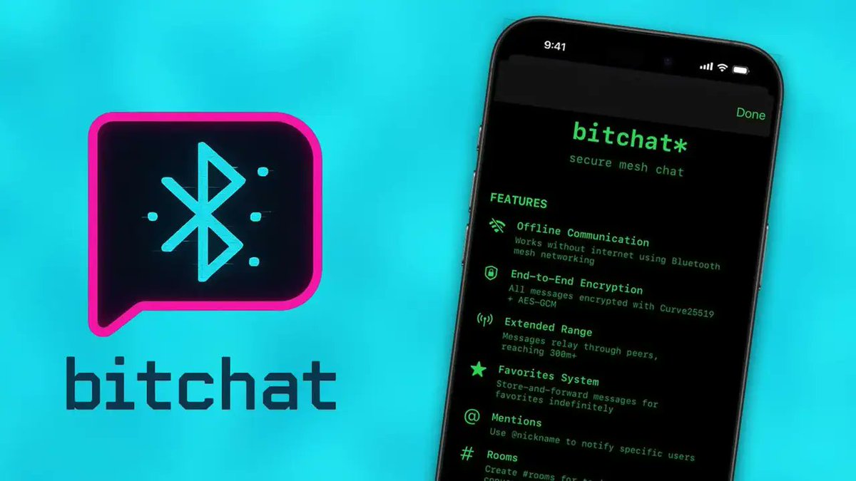 İşte karşınızda internetsiz mesajlaşma uygulaması: Bitchat tanıtıldı

teknospot.com.tr/iste-karsinizd…