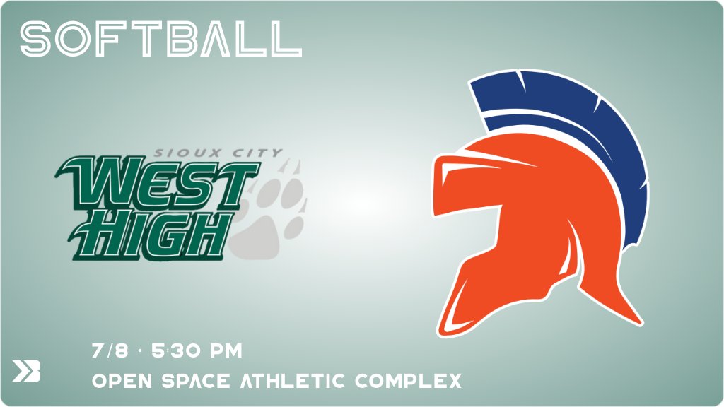 Softball (Junior Varsity) Game Day! - Check out the event preview for the The Sioux City West Wolverines vs The Sioux Center Warriors. It starts at 5:30 PM and is at Open Space Athletic Complex Softball Field. gobound.com/ia/ighsau/soft…