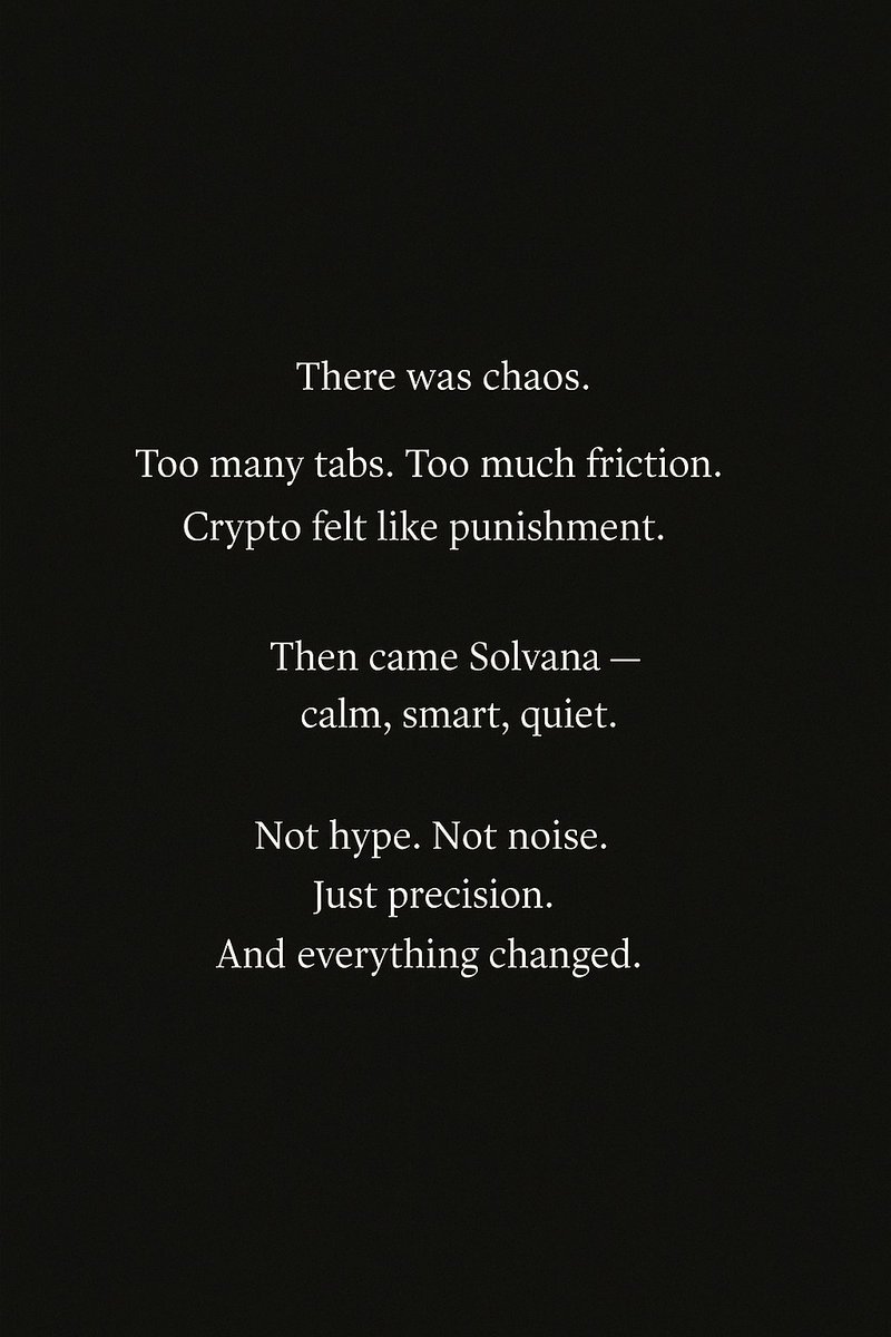 theinsanecrab's tweet photo. Day 27 of showing up for @solvana_ai
What really comes to your mind when you hear the word, "GAME CHANGER"..???
#SolvanaAI https://t.co/LblzK2rVdo