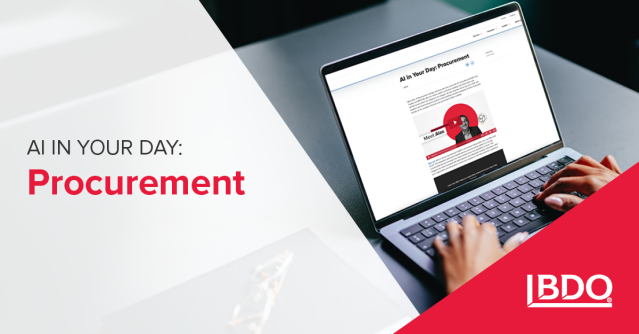 Explore how Alex balances being a busy dad and a procurement manager with the help of AI technology, via <a href="/BDO_USA/">BDO USA</a>. bdousa.com/4nEfqsC