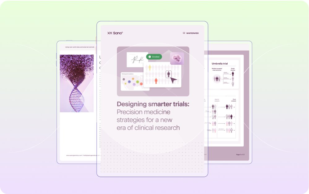 sanogenetics's tweet image. Traditional randomized controlled trials aren’t built for the era of precision medicine, especially when working with small, genetically-defined populations.
In our new whitepaper, we explore how smarter designs can make trials more flexible, patient-centered, and efficient.…