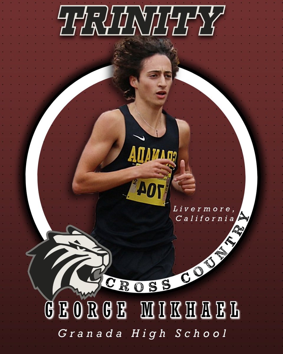trinityxctf's tweet image. Introducing George Mikhael from Livermore, California! He attended Granada High School. We're excited to welcome him to the TUXC Squad!