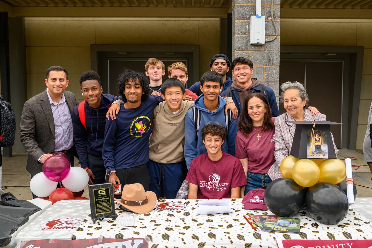 trinityxctf's tweet image. Introducing George Mikhael from Livermore, California! He attended Granada High School. We're excited to welcome him to the TUXC Squad!