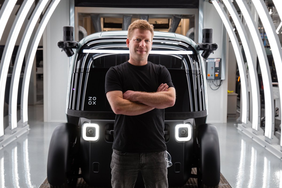 zoox's tweet image. Michael Lemperle has dedicated his career to the automotive industry. At Zoox, he works to design the processes, equipment, and systems that enable us to build and test our robotaxis at scale. Learn more about Michael and his role at Zoox: bit.ly/4lNnLc1.