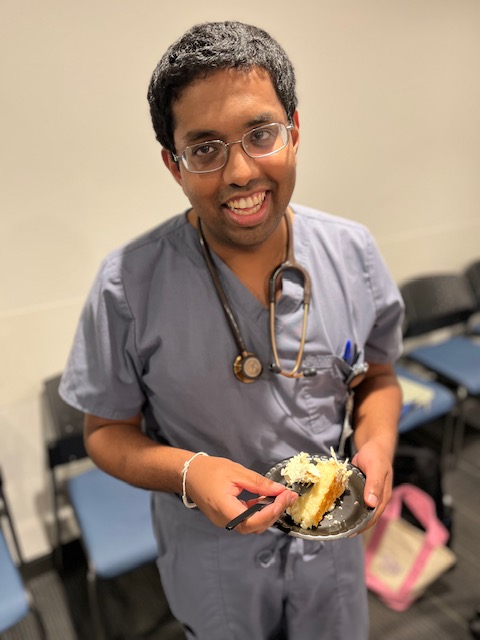 We enjoy are birthdays and &amp; cake. Happy Birthday Dr. Sanjeeva Weerasinghe!!!!🥳🥳🥳