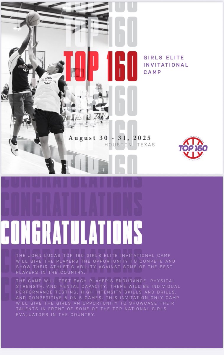 So excited to compete this August!