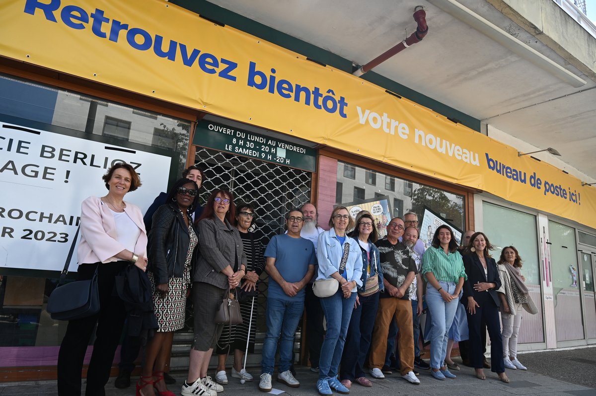 L’emplacement du nouveau bureau de poste du Bois des Roches à #saintmichelsurorge est désormais acté. Situé 26 rue Berlioz ses locaux ont été dévoilés aujourd'hui. Fruit d’une collaboration efficace entre #LaPoste et la Ville il offrira aux habitants une présence postale durable.