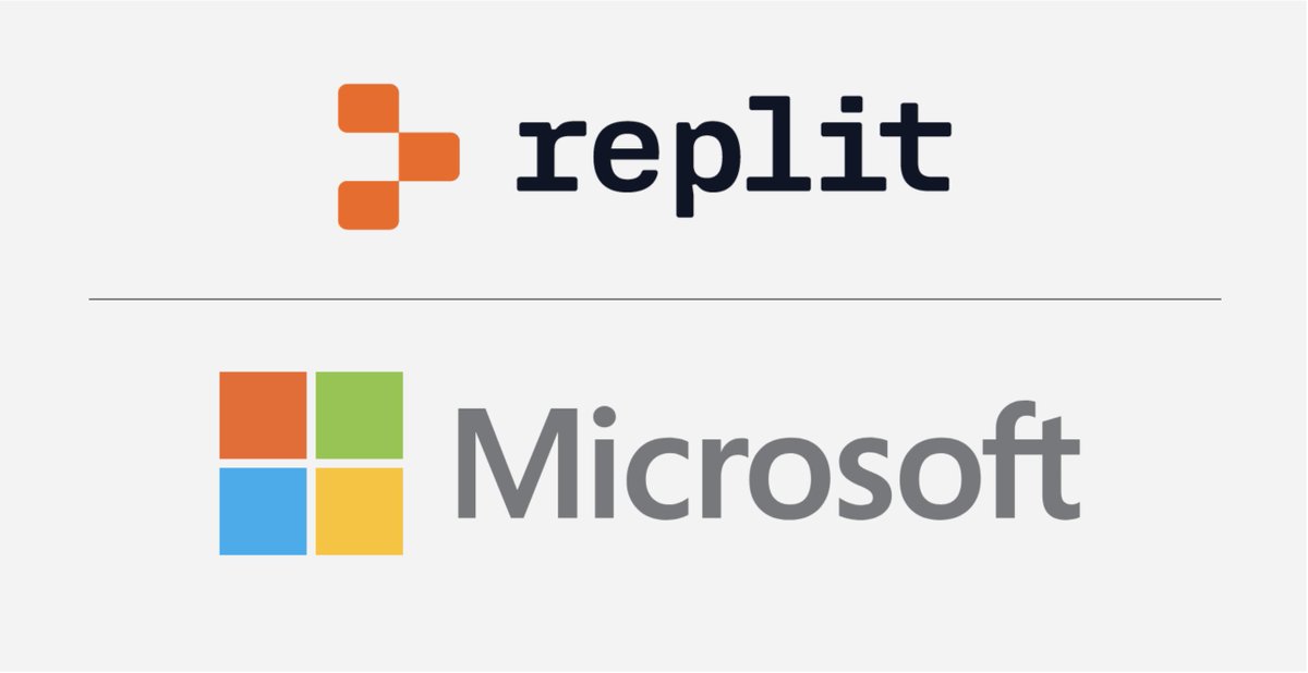 Shaloo Garg (@shalsgarg) on Twitter photo ๐ Excited to announce <a href="/Replit/">Replit โ </a> strategic partnership with <a href="/Microsoft/">Microsoft</a> to bring Vibe Coding to enterprise!
Replit now integrates with Azure services like Container Apps, VMs & Neon Postgresโsecure dev + seamless deploy.
Big thanks to the stellar <a href="/amasad/">Amjad Masad</a> and the <a href="/Replit/">Replit โ </a> team! ๐ Excited to announce <a href="/Replit/">Replit โ </a> strategic partnership with <a href="/Microsoft/">Microsoft</a> to bring Vibe Coding to enterprise!
Replit now integrates with Azure services like Container Apps, VMs & Neon Postgresโsecure dev + seamless deploy.
Big thanks to the stellar <a href="/amasad/">Amjad Masad</a> and the <a href="/Replit/">Replit โ </a> team!