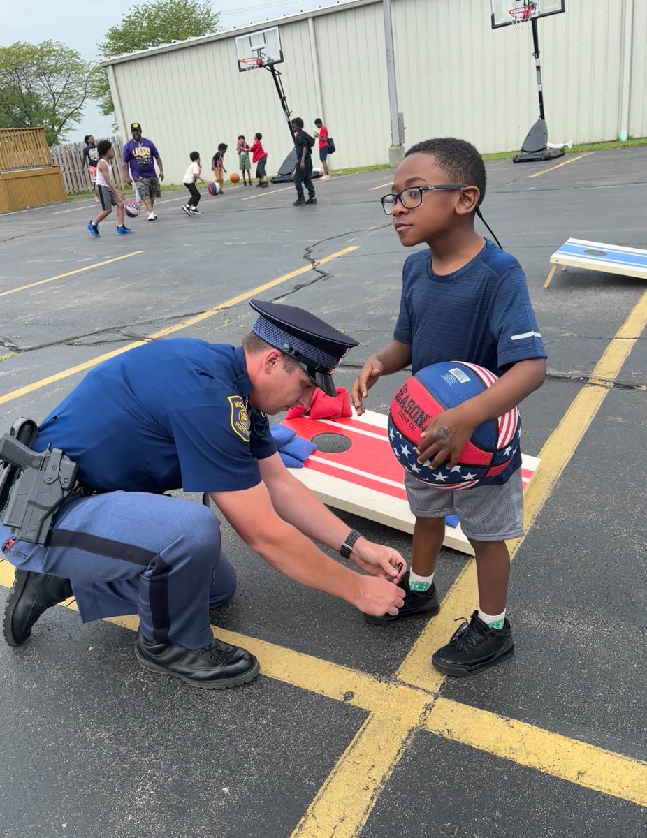 Join us at our next Basketball Cop
Community Event in Flint. 

Come by &amp; enjoy free food, games and
more with your local law enforcement!

Saturday, July 19  1p - 4p
McCree Flat Lot
610 Beach Street
Flint, MI 48502
