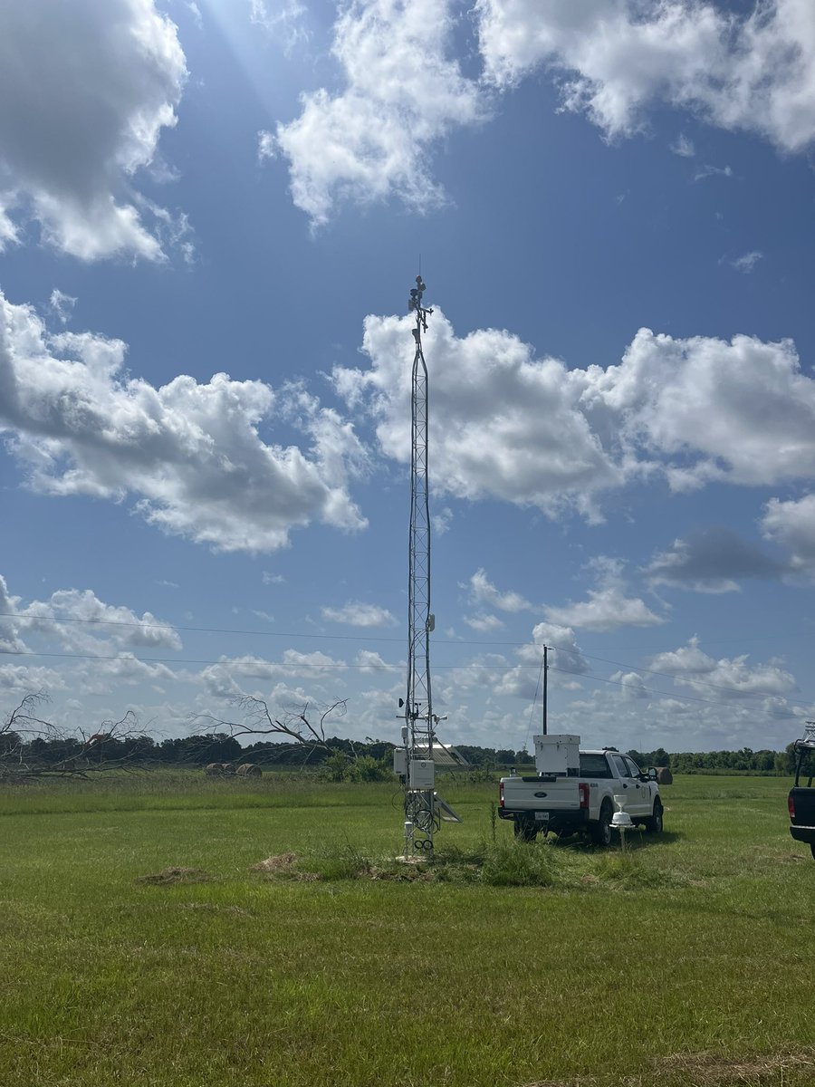 Site #16 is online near Columbia, LA. Data should be streaming in the next few days <a href="/NWSShreveport/">NWS Shreveport</a> <a href="/NWSJacksonMS/">NWS Jackson MS</a> #wxtwitter #lawx