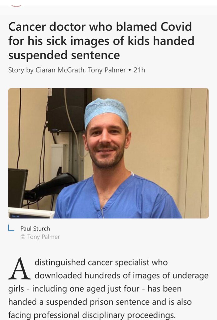 <a href="/toadmeister/">Toby Young</a> Meanwhile, look what this guy got 👇🏻 
Sympathy because he had to deal with Covid apparently 🤷‍♀️
Zero sympathy for a mum who wrote a stupid tweet who has lost a child and whose hubby has cancer.💔
express.co.uk/news/uk/207874…