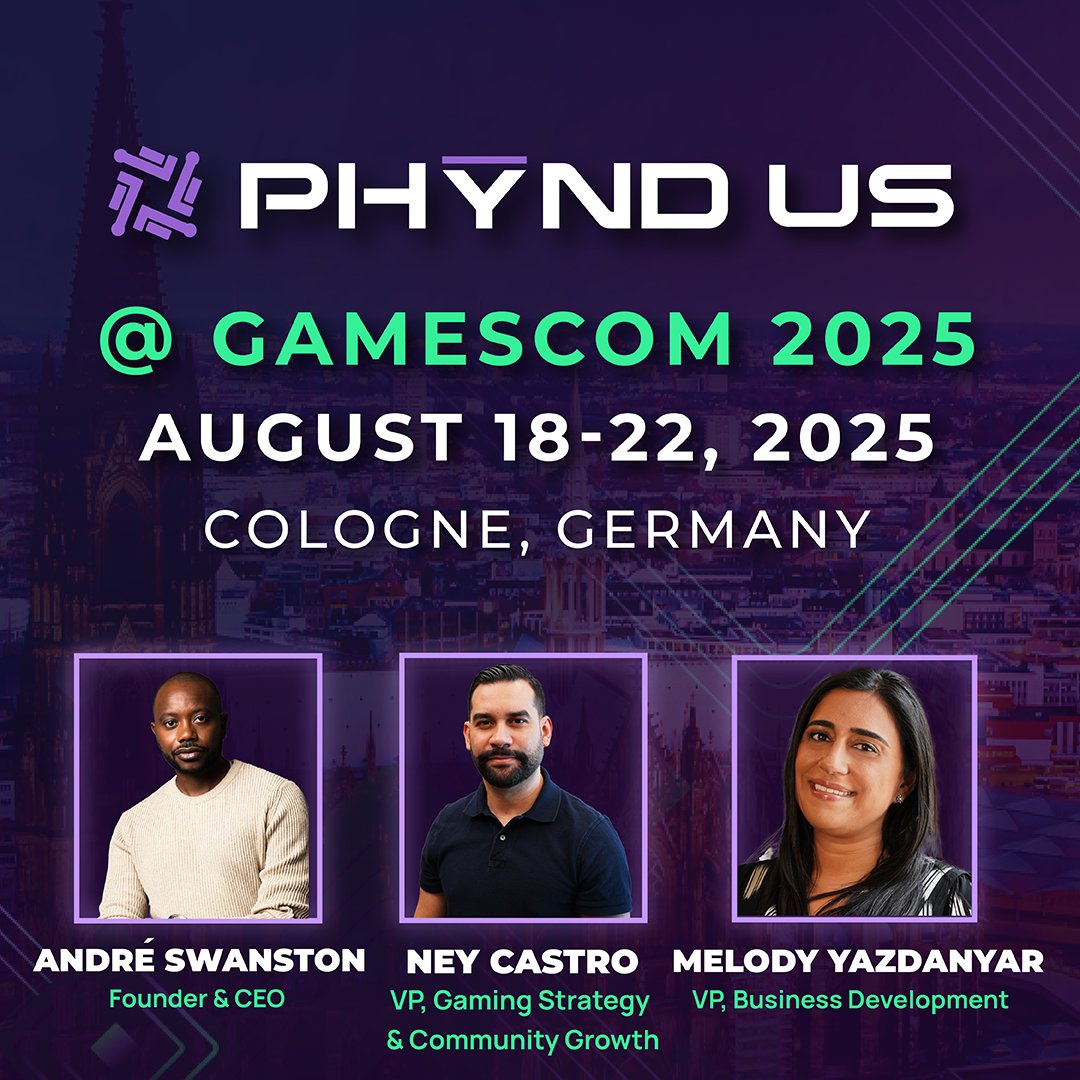 We’re headed to <a href="/gamescom/">gamescom</a> 2025! 🎮 Devs &amp; studios — let’s connect in Cologne starting Aug 18.  See how <a href="/phyndgames/">PHȲND Smart TV Gaming</a> helps players discover your games.
Book a meeting: events.phynd.co/gamescom
#gamescom2025 #PHYND #smartTVgaming #cloudgaming #justplay
