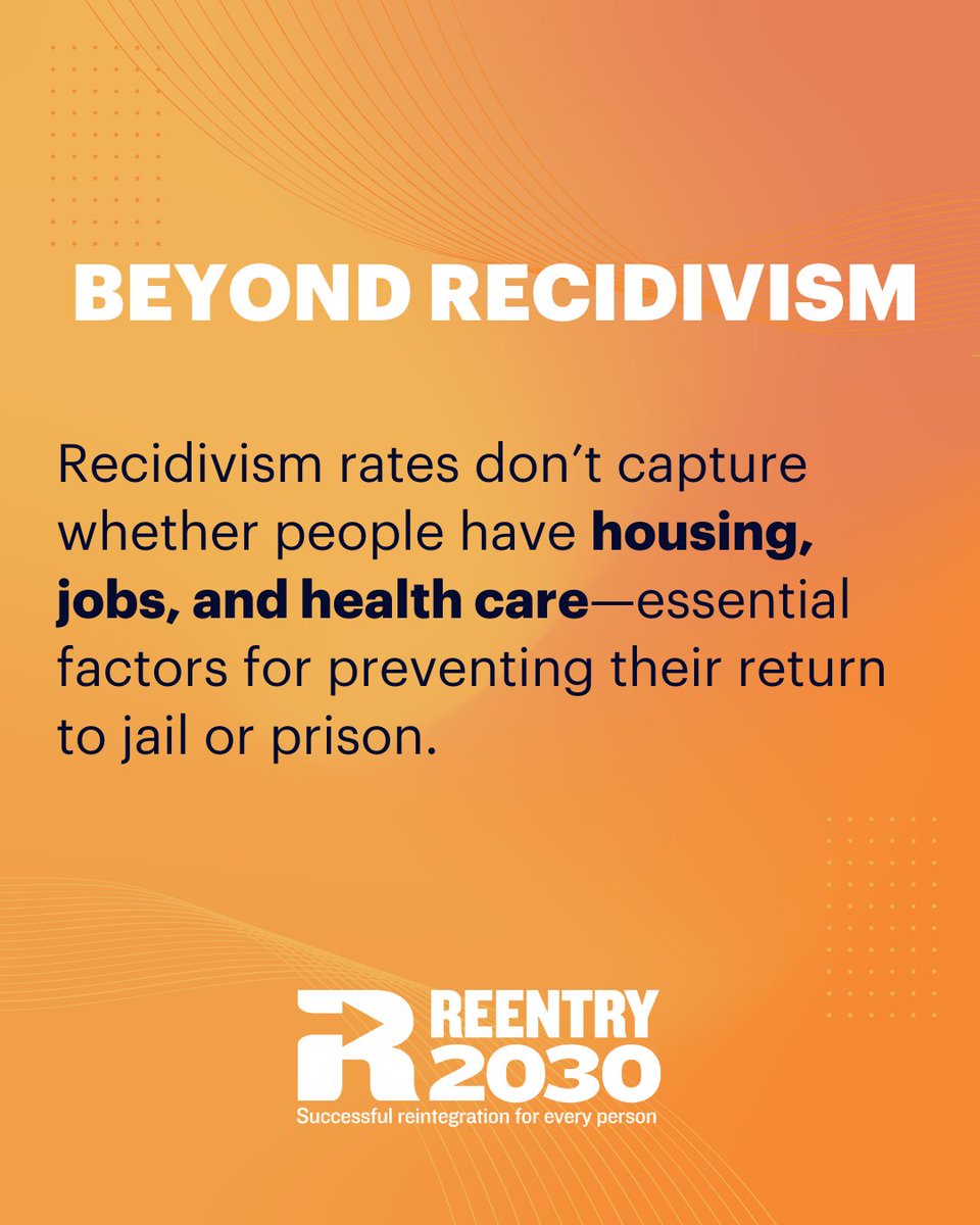 CSGJC's tweet image. 📢 States are rethinking what reentry success means—and it’s more than just avoiding reincarceration.
This new #Reentry2030 brief breaks down 5 measures (and dozens of metrics) every state should track to improve reentry and advance second chances:
bit.ly/44vwPuY