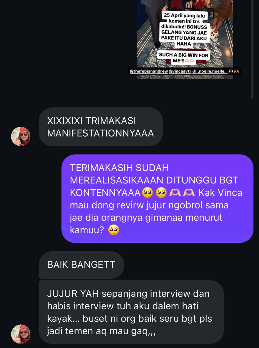 parksungjjiniya's tweet photo. Vinca from the dreamcorestan trio honest review about @eaJPark 

“HE’S SUPER KINDDDD”
“TBH, throughout the interview and even after it ended, I was like… damn, this person is so nice and fun, please be my friend, would you??”

Lol kak Vinca is sooo funny and friendly🫶🏻 STAYTUNE AT @.dreamcorestan ON TIKTOK FOR THE VID‼️💗