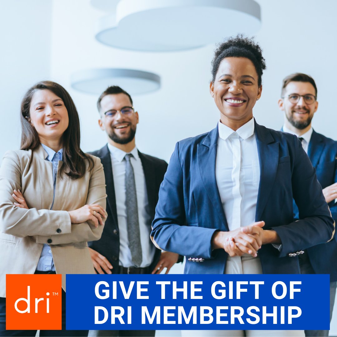 DRI Members: Does your firm have summer associates or judicial interns this summer? 

DRI has a special offer that allows you to recognize and thank them with a FREE Law Student membership: bit.ly/4bjLniS. 
 
#DRICommunity #DRILawyer #Lawyers #SummerAssociates