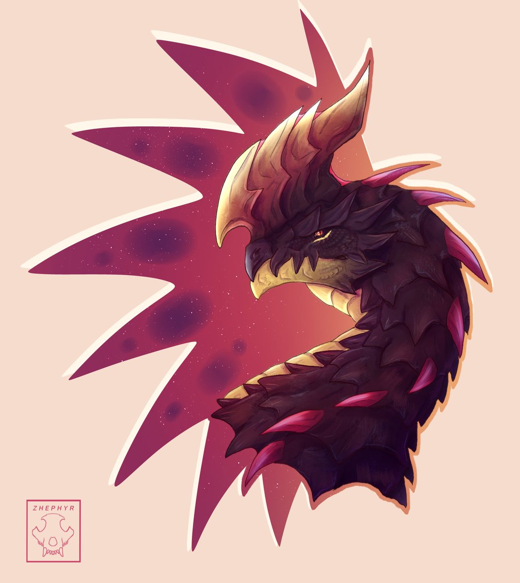 Zhephyr_art's tweet photo. Attack for @wolfwyrm ! :D

[ #artfight2025 #TEAMFOSSILS  ] https://t.co/0MfJykmlSM
