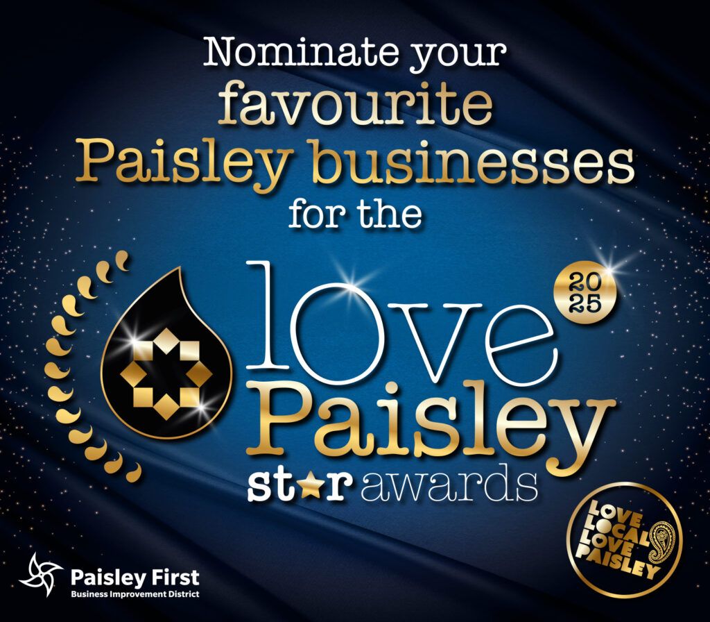 paisleyorguk's tweet image. Have you voted yet for your favourite Paisley First – Paisley Scotland psly.scot/4600vCS