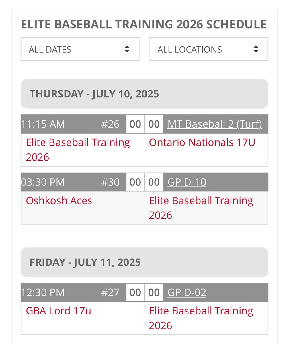JoeySacchetti11's tweet image. Here’s my schedule down in the ABC Championship. Excited to go ball out with the boys @teams_elite 
Any questions on my schedule please contact me!