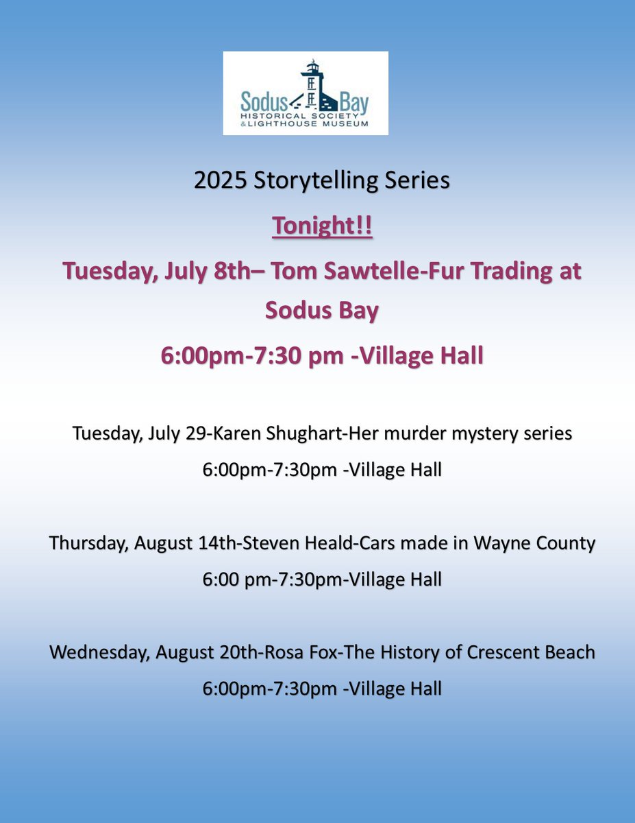 Sodus Bay Lighthouse tweet media