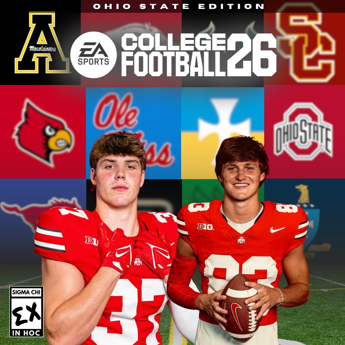The hype is real for College Football 26 Sigma Chi Edition! Let us know which edition you are picking up ⬇️ #CollegeFootball26