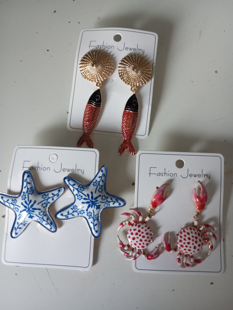 Отвлечемся от щеночка. Посмотрите какие у меня серьги!