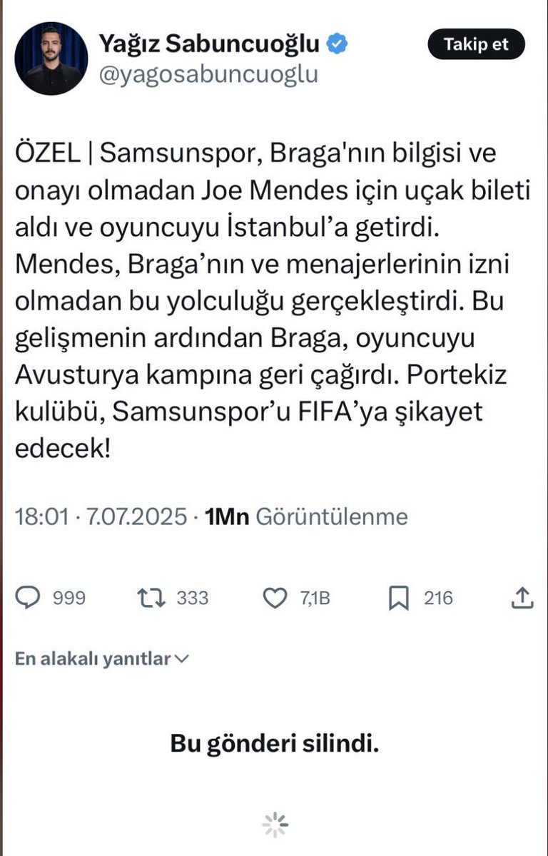 Yüksel Yıldırım 2 gündür oturduğu yerden tweet sildirtiyor 😂 artık o eskiden susan, haksızlıklara karşı sesi çıkmayan Samsunspor yok. Haddinizi bileceksiniz!