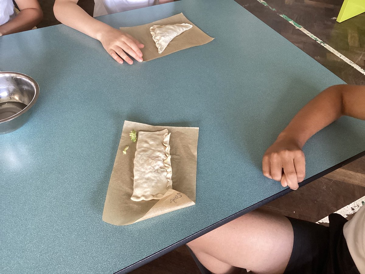 whcps's tweet photo. Year 4 made ‘Cornish Pasties’ today. Great crimping everyone and they looked and tasted delicious too! #whcYEAR4 #whcDT https://t.co/tWLCulUMFF