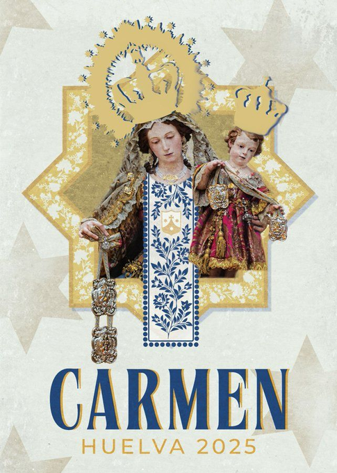 Huelva celebra las Fiestas del Carmen 2025 con cartel simbólico y procesión hasta la Ría el 18 de julio