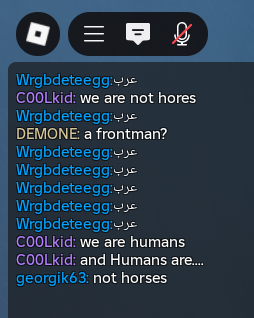 We are not hores
we are humans
and Humans are... not horses