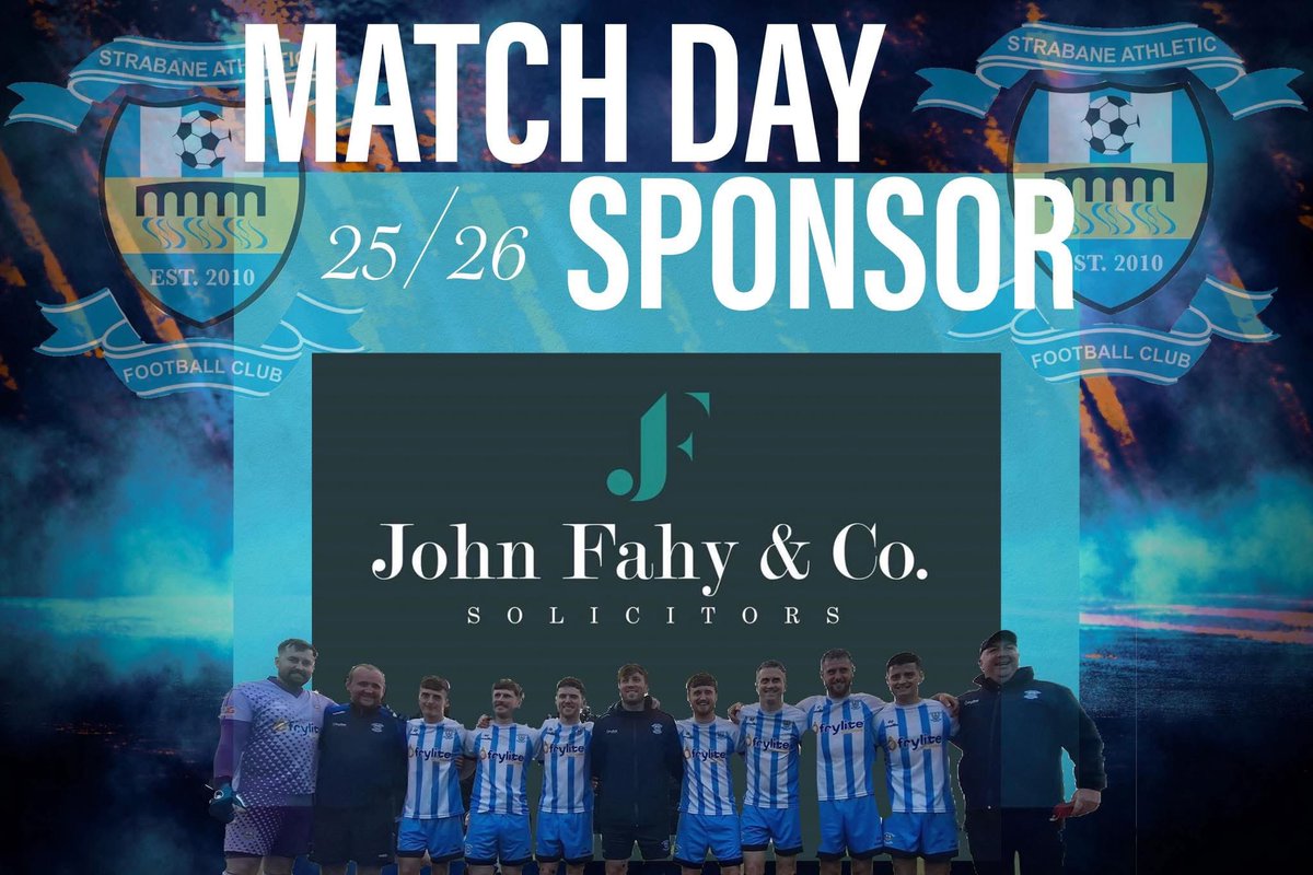 Strabane AFC (@strabaneafc) on Twitter photo Thanks to our generous Match Day Sponsors. Please get in touch if you can sponsor a game. Strabane Afc <a href="/wearetyronespt/">WeAreTyrone Sport</a> <a href="/StrabaneWeekly/">Strabane Weekly News</a> <a href="/dcsdcouncil/">Derry Strabane Cncl</a> <a href="/ChrisAshmore65/">Chris Ashmore</a> <a href="/derryjournal/">Derry Journal</a> <a href="/tommynetheryUH/">Tommy Nethery</a> <a href="/ericwhite80/">Eric White</a> <a href="/highlandradio/">Highland Radio</a> <a href="/Ciaramagz/">Ciara Maguire</a> Thanks to our generous Match Day Sponsors. Please get in touch if you can sponsor a game. Strabane Afc <a href="/wearetyronespt/">WeAreTyrone Sport</a> <a href="/StrabaneWeekly/">Strabane Weekly News</a> <a href="/dcsdcouncil/">Derry Strabane Cncl</a> <a href="/ChrisAshmore65/">Chris Ashmore</a> <a href="/derryjournal/">Derry Journal</a> <a href="/tommynetheryUH/">Tommy Nethery</a> <a href="/ericwhite80/">Eric White</a> <a href="/highlandradio/">Highland Radio</a> <a href="/Ciaramagz/">Ciara Maguire</a>