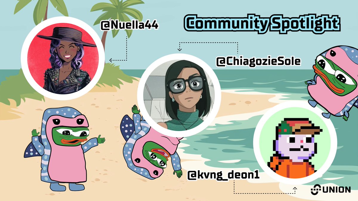 union_build's tweet image. One of the best parts of Union is the community.
This week’s spotlight goes to a few who’ve gone above and beyond. Welcoming others, bringing good vibes, and making Union a better place.
Thank you @Nuella44, @ChiagozieSole, &amp; @kvng_deon1.
More shoutouts coming soon.