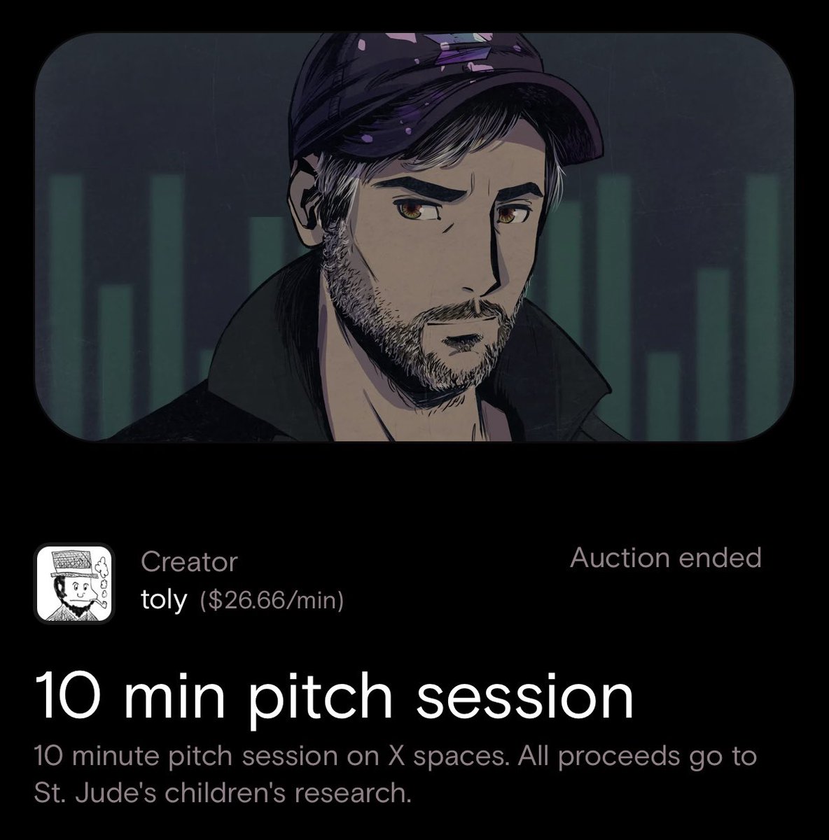 Excited to hear these 3 founders pitch to <a href="/aeyakovenko/">toly 🇺🇸</a> at 1pm EST today!

<a href="/Matty_Solana/">Matty.Sol</a> for <a href="/WIDITDOTFUN/">WIDI</a>

<a href="/sid_nirvana_fi/">Sid 📿</a> for <a href="/nirvana_fi/">Nirvana 📿</a> 

<a href="/fiatphobia/">fiatphobia</a> for <a href="/glympsedotfun/">glympse.fun</a>

Come watch the livestream on <a href="/timedotfun/">time.fun</a> or on X!