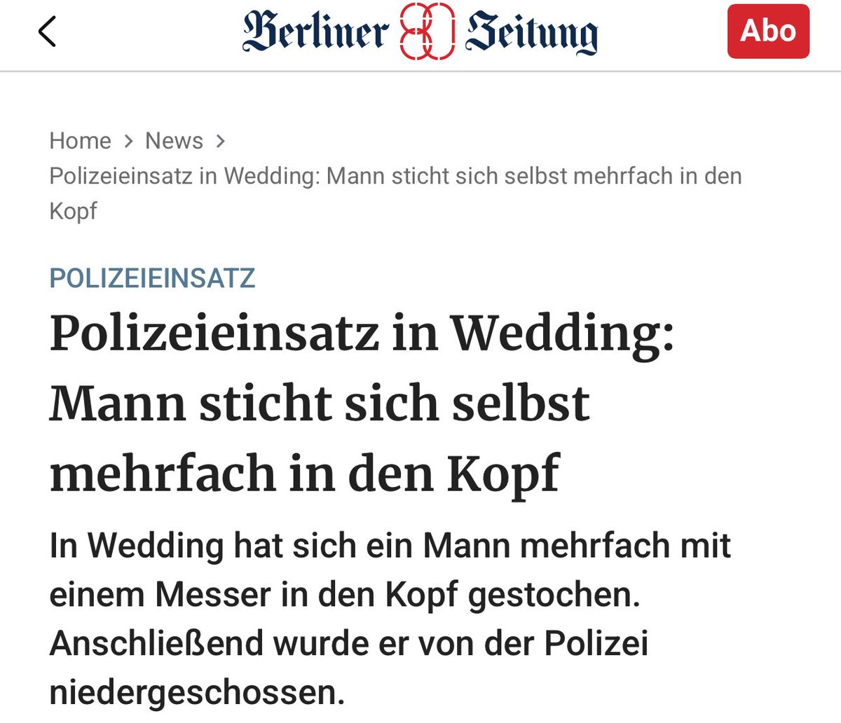 Normaler Tag in Berlin-Wedding
