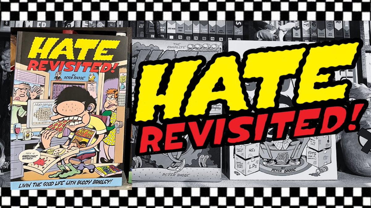 Taylor Talks Comics👨🏻💻 ☕️ (@tmtalkscomics) on Twitter photo Brand new this week!
From <a href="/fantagraphics/">Fantagraphics</a> it’s HATE REVISITED! by <a href="/PeterBagge1/">Peter Bagge</a>!
Check out my video showing off this new collection from one of my favorite cartoonists of all-time:
youtu.be/h9UWFEwOmQI?si…
Give it a like and comment! Brand new this week!
From <a href="/fantagraphics/">Fantagraphics</a> it’s HATE REVISITED! by <a href="/PeterBagge1/">Peter Bagge</a>!
Check out my video showing off this new collection from one of my favorite cartoonists of all-time:
youtu.be/h9UWFEwOmQI?si…
Give it a like and comment!