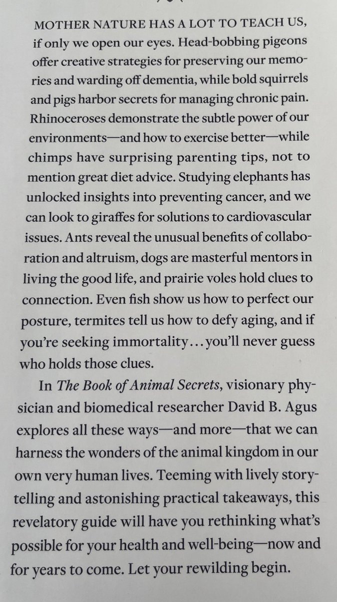 DarrenMcScience's tweet image. An early birthday present 🎉 My next read on my list is The Book of Animal Secrets by @DavidAgus #AnimalSecrets