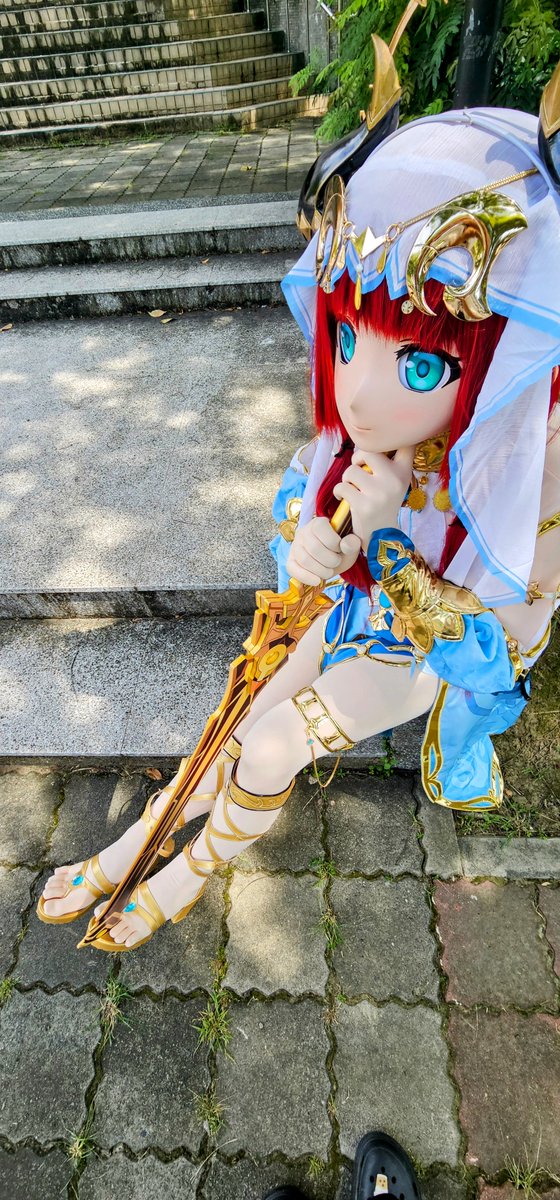 nightmayhui_kig's tweet photo. 我的出展冒險~雲林虎尾科大_雲緣起-雲林動漫祭~
角色_妮露~
P11~
再讓我休息一下啦~
#雲緣起 #YF07 #雲緣起YF07 #kigurumi #着ぐるみ #cosplay #妮露 #原神 #GenshinImact https://t.co/aL2wbx72vF