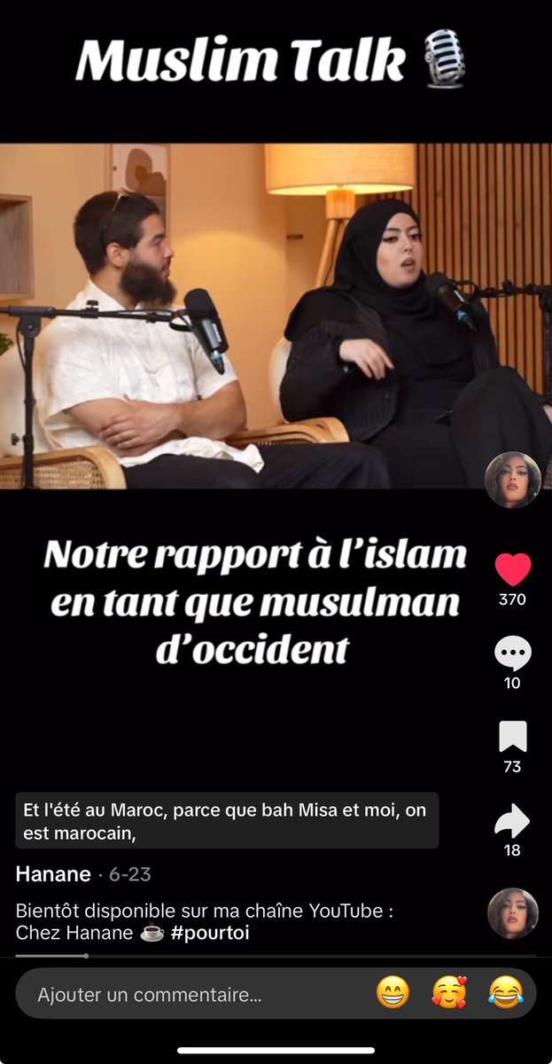 nmq_noor's tweet photo. 2- #Hanane se forme auprès de l’islamiste #TariqRamadan
Ses sujets de prédilection : #Islamophobie , Israël #boycott , #Gaza , #Hijra https://t.co/X0AP9r5Wp5