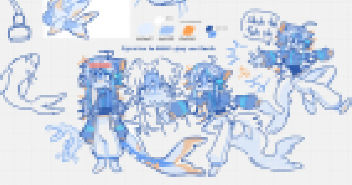 SakanaFridge's tweet photo. Sneak peak on our mascot designs! 😶‍🌫️
@yiippyiee
@fujoshitters
@Vlaisca
@black_sapph https://t.co/HlBZQJ9wka