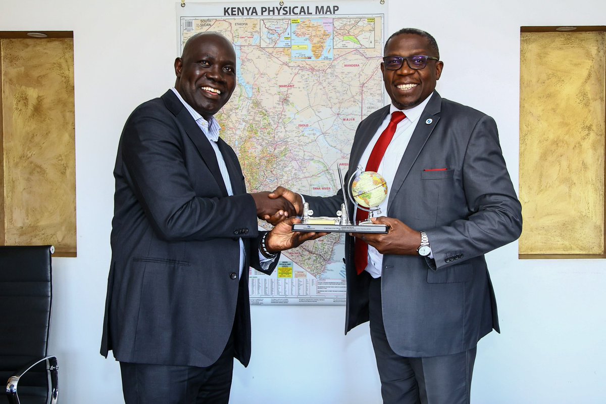 Earlier today, our Group CEO,  Geoffrey Odundo, paid a courtesy call on Joseph Murabula, CEO of the Kenya Climate Innovation Center (KCIC).

Their discussion focused on potential areas of collaboration, with a key emphasis on how Nation Media Group can leverage its platforms to