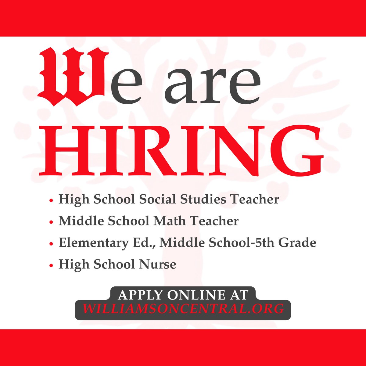 Williamson Central School District tweet media